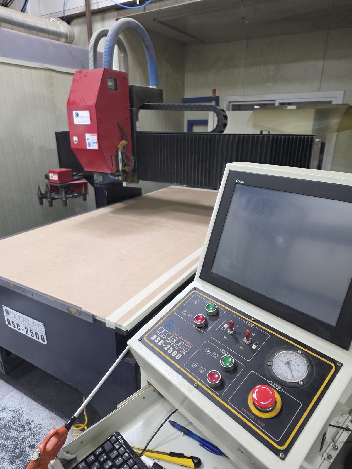 대형 CNC 라우터 DOOSUNG DSC-2500